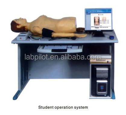 Rete didattica e software Modello di formazione medica per la misurazione della pressione sanguigna