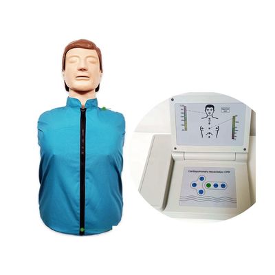 Abilità di emergenza Modelli di insegnamento Adulti Mezzo corpo CPR allenamento Manichino con monitor