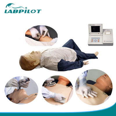 Sistema di gestione delle vie aeree ACLS Primo soccorso Formazione abilità Manikin Dummy Trainer Trainer