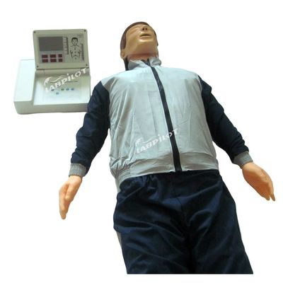 Modello di insegnamento di rianimazione a grande schermo LCD per l'addestramento alla RCP per adulti