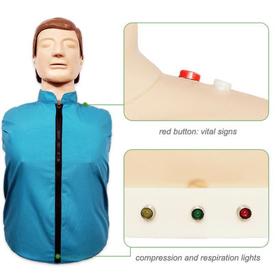 Manichino di primo soccorso elettronico per l'adulto RCP formazione manichino in formazione scientifica medica