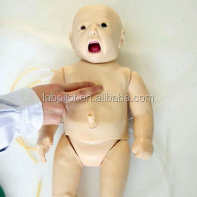 Simulazione realistica della pelle PALS Manikin per neonati per ausultazione e formazione ECG
