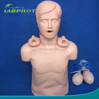 Manichino di addestramento CPR per adulti con apertura avanzata delle vie aeree e simulazione di manovra di Heimlich
