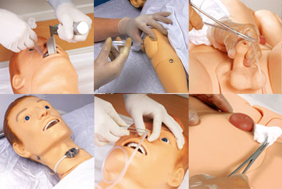 Manichino completo per il centro sanitario Formazione infermieristica medica Simulazione di pratica simulata