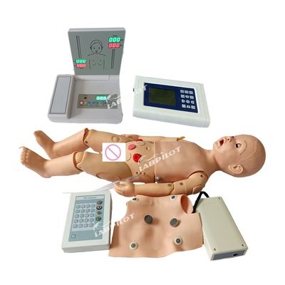 Manichino completo di maternità e pediatria per la formazione ECG avanzata in PVC CPR