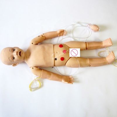 Manichino completo di maternità e pediatria per la formazione ECG avanzata in PVC CPR