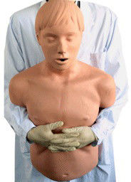 Formazione in Primo Soccorso per l'Obscrizione delle vie aeree in PVC per adulti
