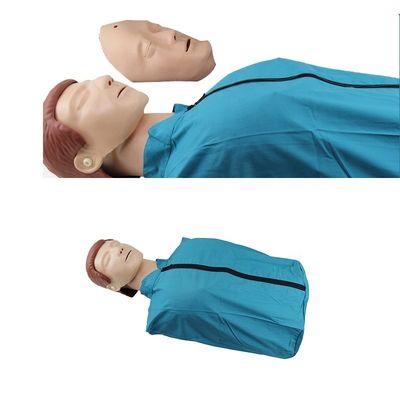 PVC Dimensione vitale del corpo Mezzo allenamento RCP manichino per la pratica economica di RCP