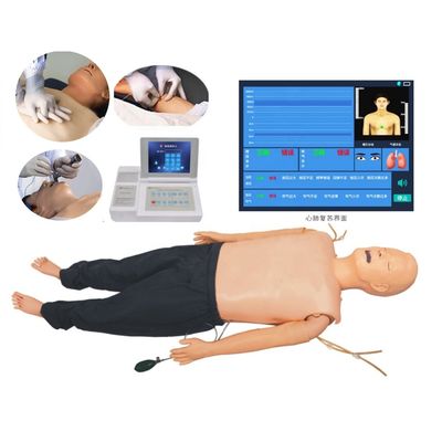 Manichino di addestramento multifunzionale per scienze mediche CPR AED e pratica di intubazione