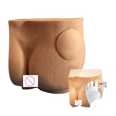 Modello di pratica di iniezione intramuscolare del manichino professionale per la formazione medica