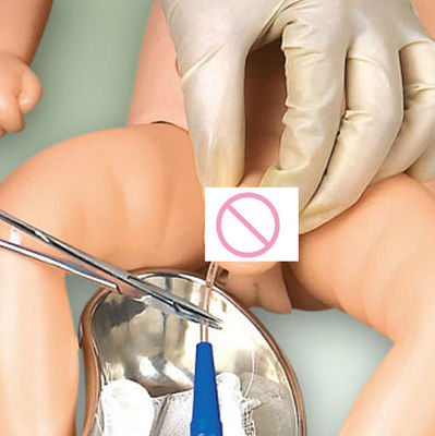 Maternità e assistenza pediatrica manichino multifunzionale per bambini con materiale PVC avanzato