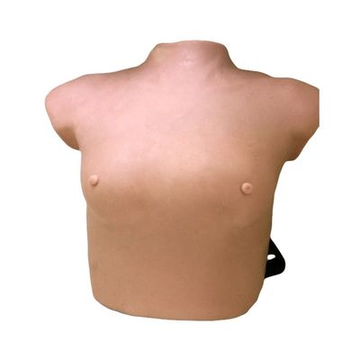 Modello avanzato di esame del seno in PVC indossabile per le abilità ginecologiche
