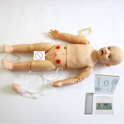 Pediatria Bambini di un anno Infermieristica e RCP Manichino per la formazione di salvataggio della vita