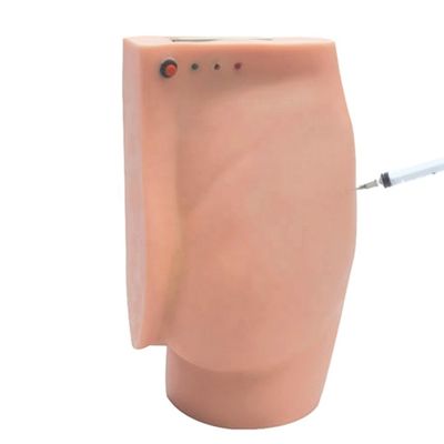 Dimostrazione di cura dei pazienti glutei Iniezione Simulatore didattico con luci di avvertimento
