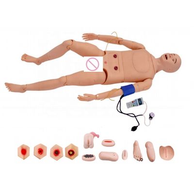 Dimensioni vitali per adulti manichino per infermieri con simulatore della pressione sanguigna manichino di formazione medica
