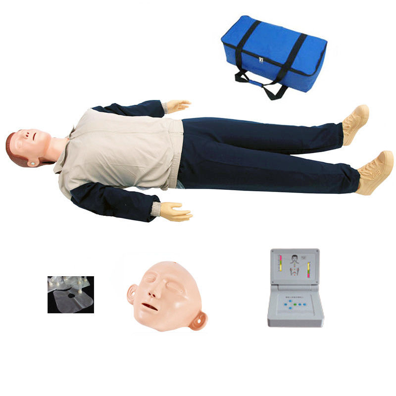 Manichino di allenamento CPR elettronico a grandezza vitale con monitor di voce