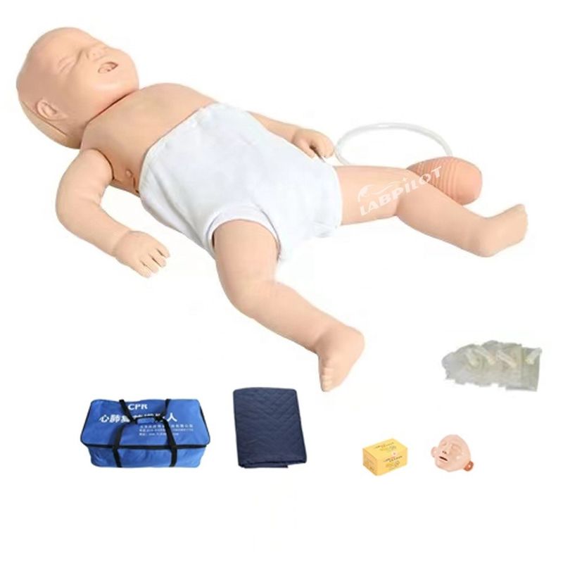 Dimensioni di vita umana Bambino CPR addestramento Bambola Primo soccorso Cura del bambino manichino Pediatria insegnamento manichino