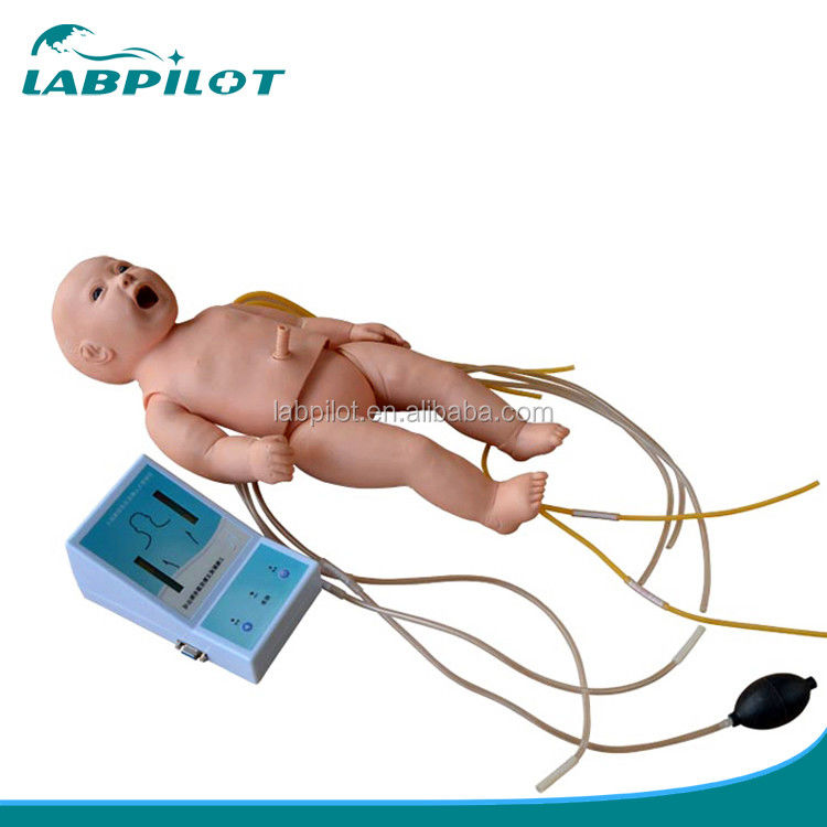 RCP neonatale e manichino infermieristico per la simulazione della SLA pediatrica nella scienza medica