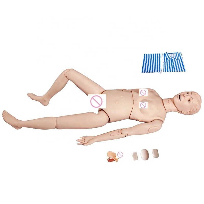 Scienze mediche Tipo di base Simulatore di addestramento manichino infermieristico femminile con PVC avanzato
