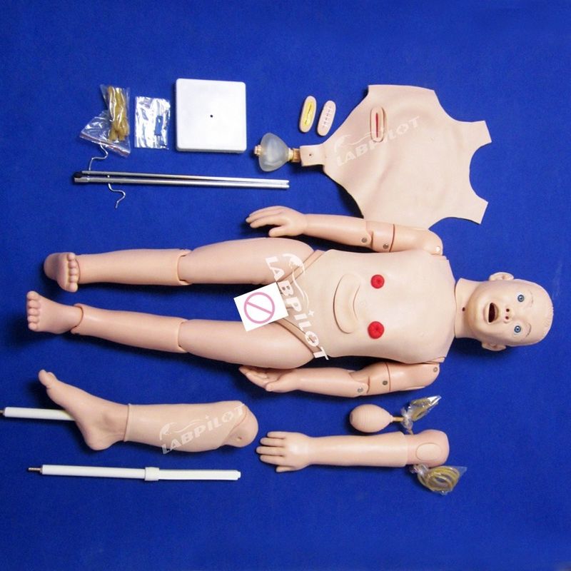Pediatria Modello anatomico per l'addestramento alla maternità e alla cura pediatrica di bambini di 3 anni